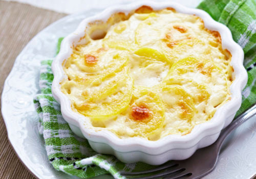 Kartoffel Gratin Rezept mit Olivenpasten von Chateau Calissanne