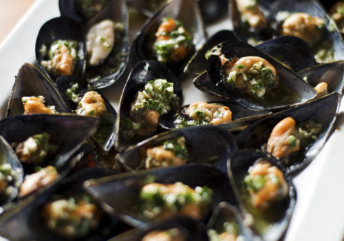 Miesmuscheln mit Pesto Rezept von Château Calissanne