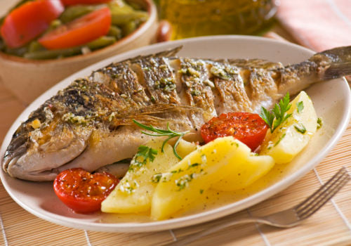 Goldbrasse nach Art der Schlossherrin Rezept von Château Calissanne