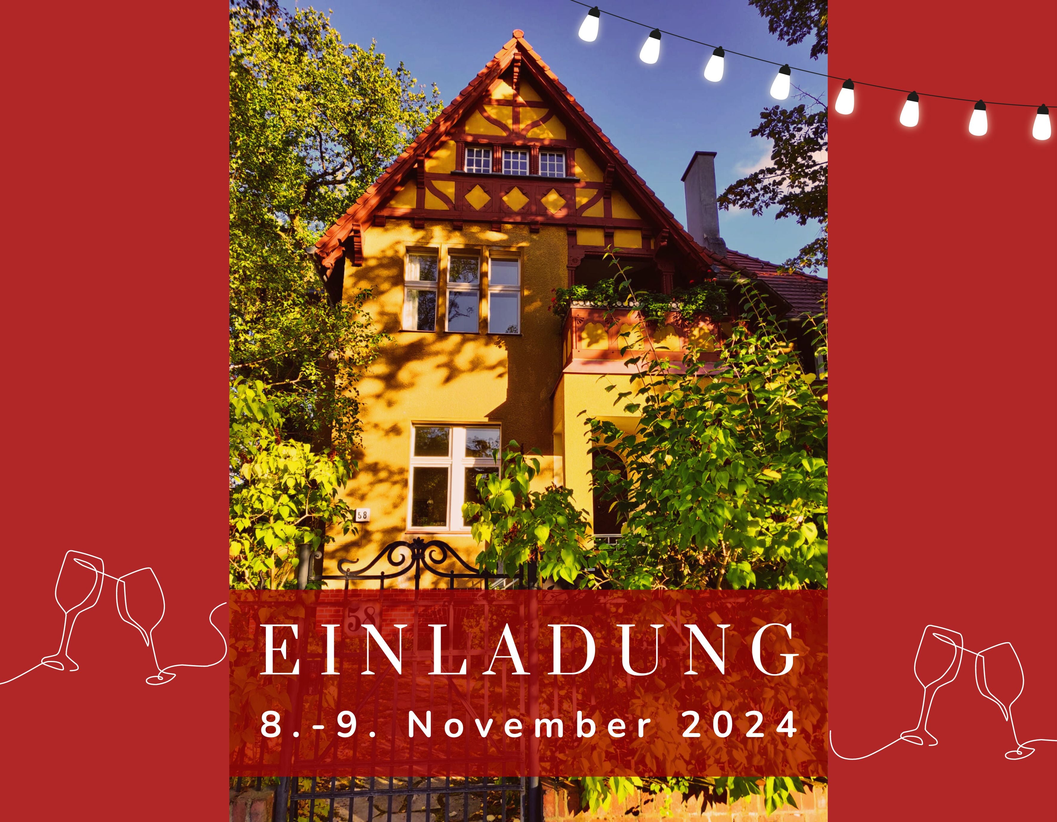 Einladung Château Calissanne Berlin für eine lokale Messe in Berlin