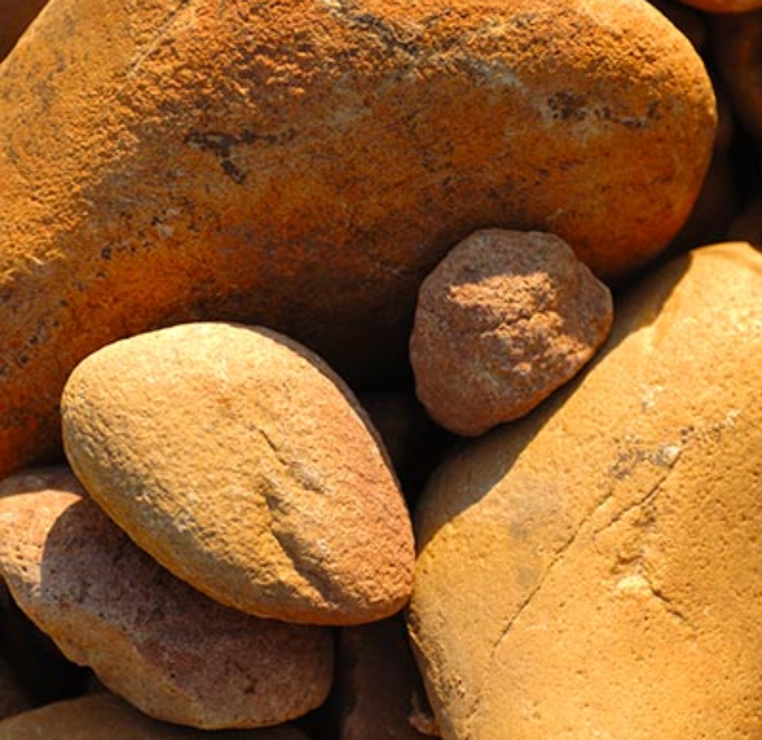 Das Terroir in Châteauneuf-du-Pape besteht aus Rollkieselsteinen