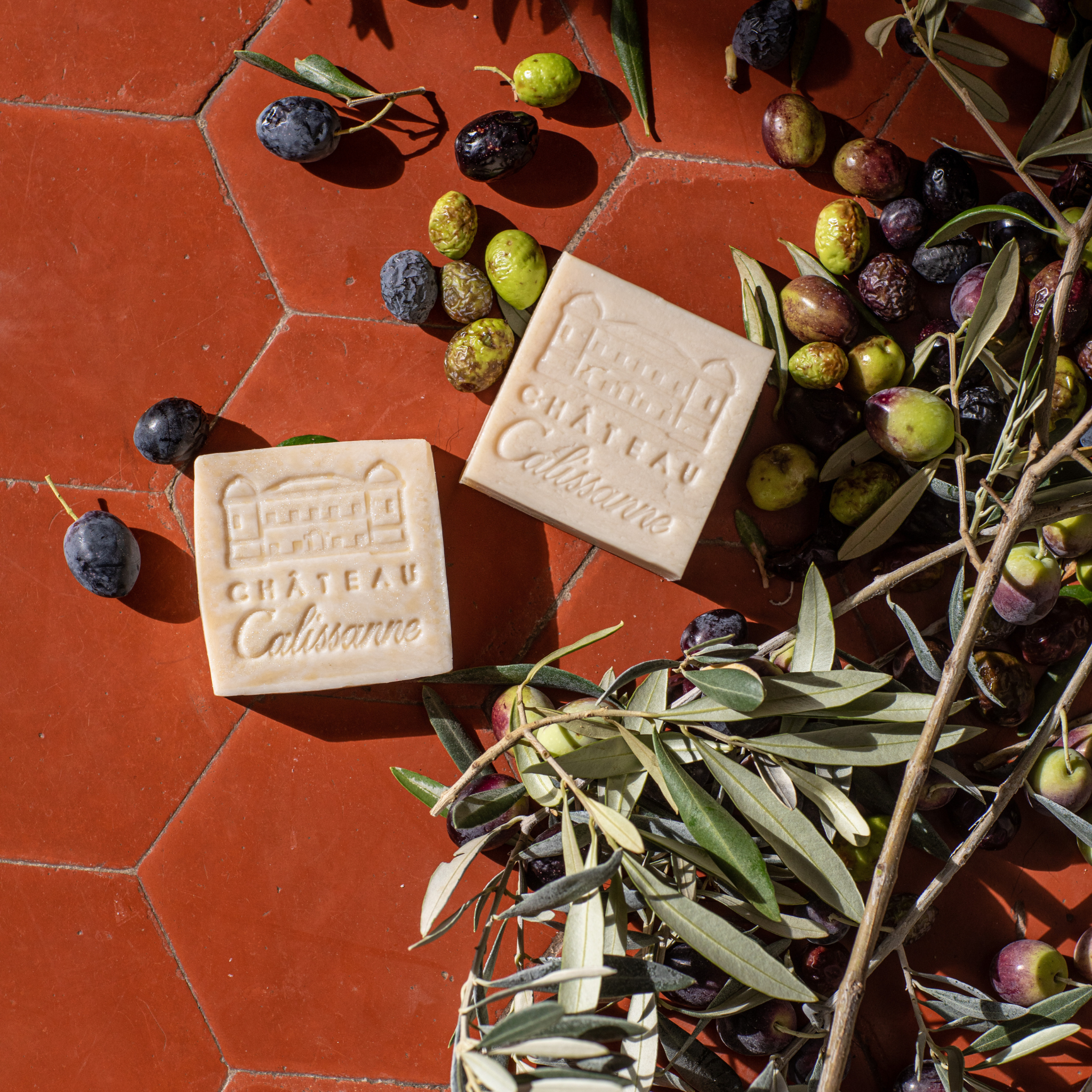 La Maison Du Savon De Marseille Olivenöl-Seifenstücke – 3er Set à 100g, Mit 70% Olivenöl & 30% Kokosöl, Ohne Farb-/Duftstoffe